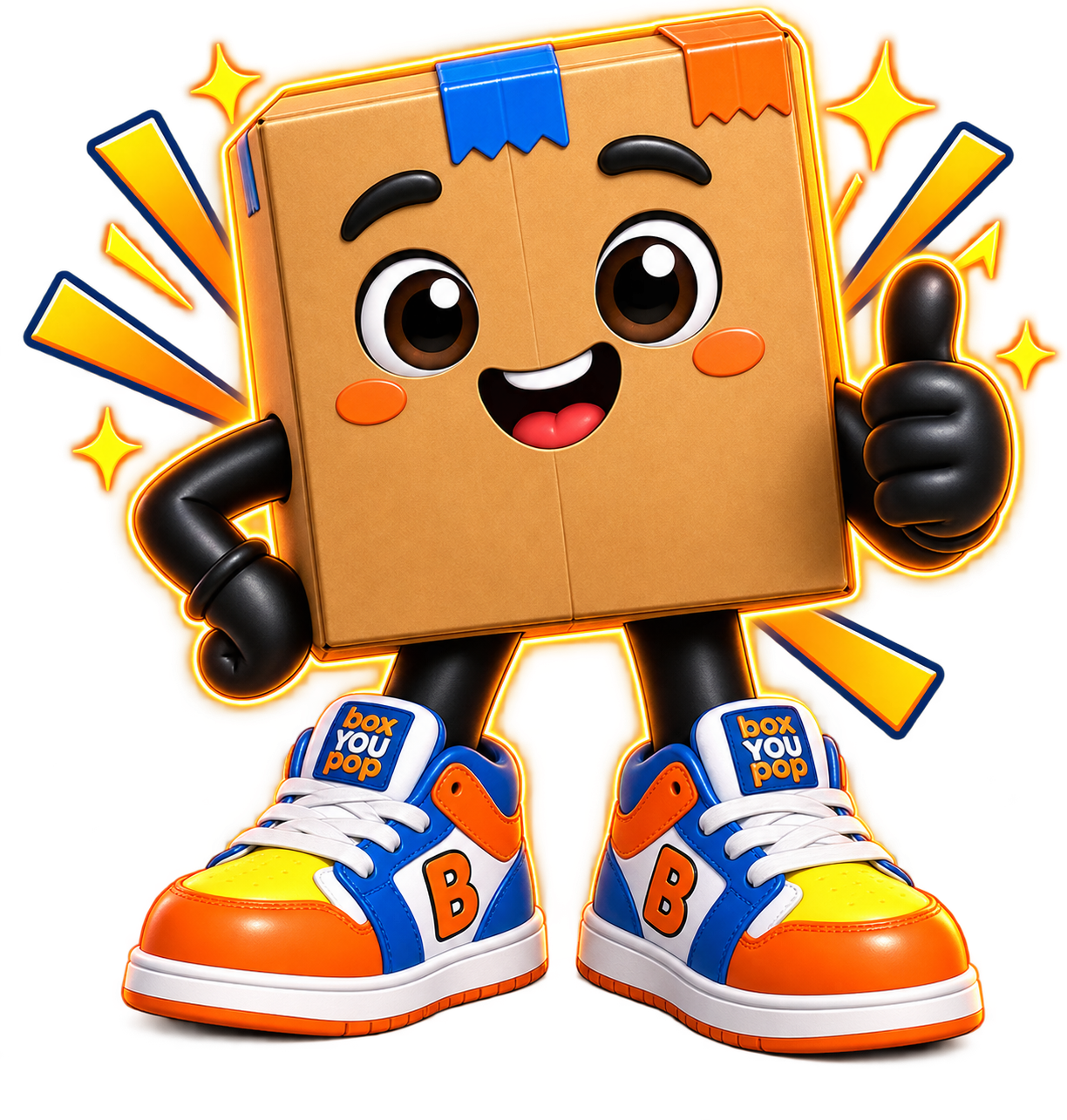 BOX, the boxYOUpop mascot